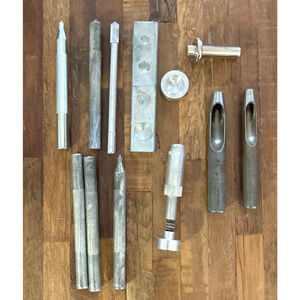 CS Osbourne & Others Vintage Leather Working Tools Early 2000s